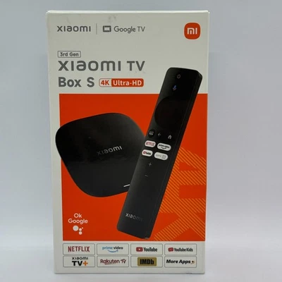 Xiaomi TV Box S 3rd Gen 4K UHD Android TV HDR10+ Google Assistant Netflix  Smart - Bild 1 von 4