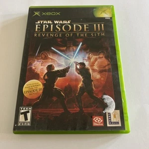 Star Wars: Episode III: Revenge of the Sith (Microsoft Xbox, 2005) CIB W/ Reg - Picture 1 of 7