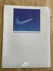 Vintage NIKE Catalog 1988 Dealer Ad Kit Sneakers Christmas Holiday - Picture 1 of 7