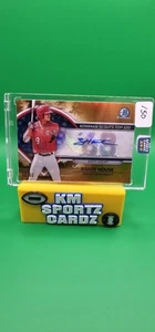 2023 Bowman Chrome Brady House Scouts Top 100 Gold Refractor Auto /50 #BTP-68 - Bild 1 von 2