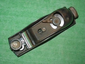 VINTAGE STANLEY PLANE No.60-1/2 LOW ANGLE WOODWORKING BLOCK PLANE MADE IN USA - Bild 1 von 8