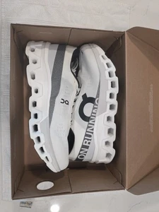 Men’s Size 11.5 On Cloudmonster 2 Running Shoes White Frost Lightweight Comfort - Picture 1 of 19