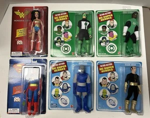 MEGO/Mattel DC Justice League 8” Action Figure Lot Superman Wonder Woman - Picture 1 of 18