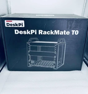 GeeekPi Armoire Serveur 4U, Rack Serveur 10 Pouces pour Réseau, Serveurs et Audio - Photo 1/8