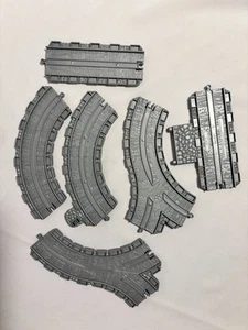2006 Take Along Thomas and Friends Gray Tracks Replacements 6 pieces - Picture 1 of 8