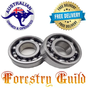 CRANKSHAFT BEARING SET (PAIR) FOR STIHL MS441 MS461 (9503 003 0346 9523 003 4266 - Picture 1 of 7