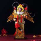 12.5" Chinese Art Peking Opera Doll SunWuKong Silk Figurine Broider Dolls