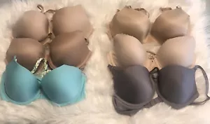 Victoria's Secret BH-Paket 32D verschiedene Styles Farben 5 plus 1 Aerie Bügel - Bild 1 von 1