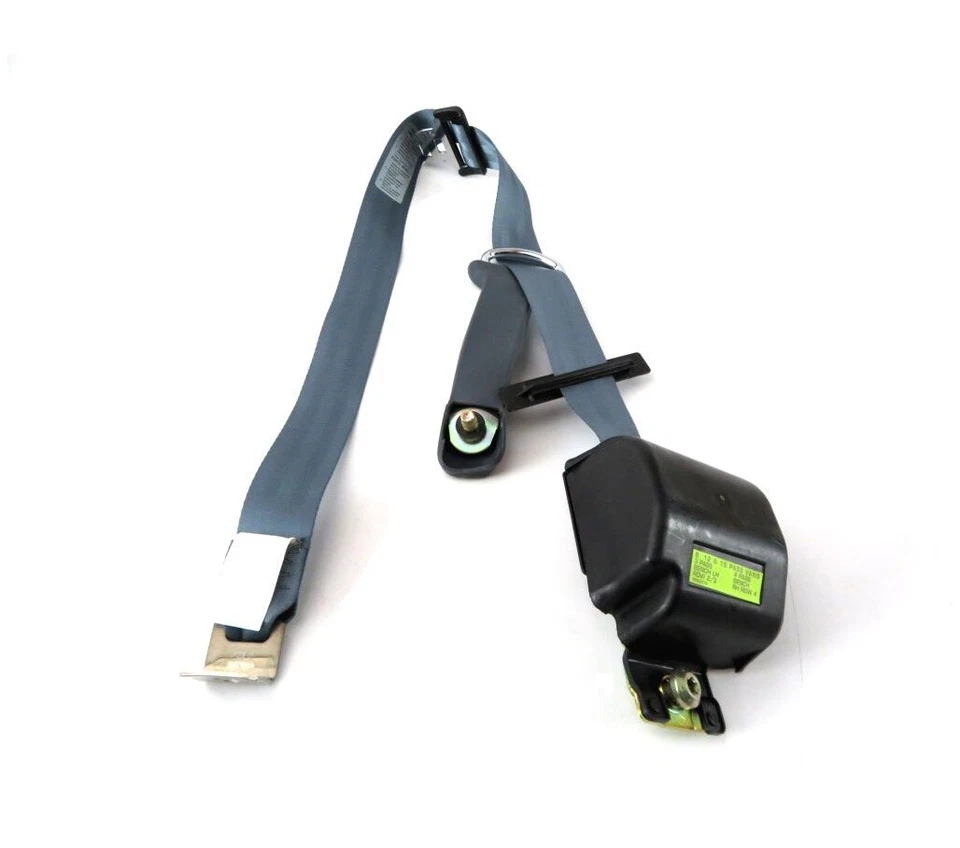 Retractor de cinturón de seguridad trasero Ford F7UZ-16611B69-EAK genuino OEM E-150 Econoline azul Foto 1 de 1