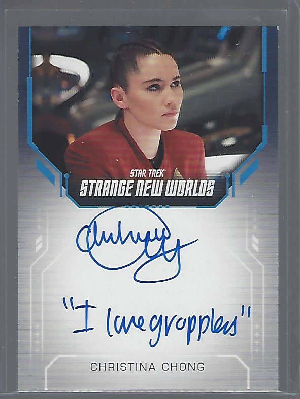 Star Trek Strange New Worlds Season 2 Christina Chong (Inscription) Autograph #1 - Bild 1 von 1