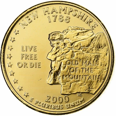 [#1158623] United States, Quarter, Quarter Dollar, 2007, U.S. Mint, NEW HAMPSH,  - Image 1 of 2