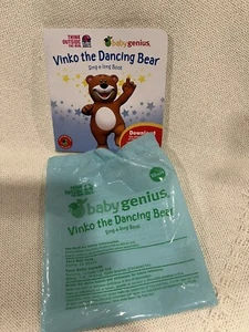 Taco Bell Baby Genius VINKO THE DANCING BEAR - Sing a long Book English/Spanish - Picture 1 of 3