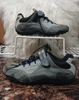 Tênis de ciclismo Specialized Taho mountain bike feminino tamanho 10 cinza - Imagem 1 de 4