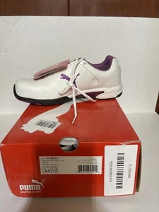 Puma safety velocity oxford Pink/white Women’s Leather Work sneakers 8.5 - Picture 1 of 4