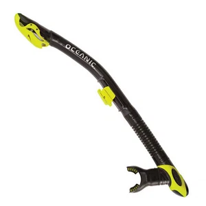 Oceanic Ultra Dry Scuba Snorkel - Negro/Amarillo - Imagen 1 de 1