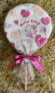 Hello Kitty Petti Hand Towel pink harts 7”x 7” - Picture 1 of 4