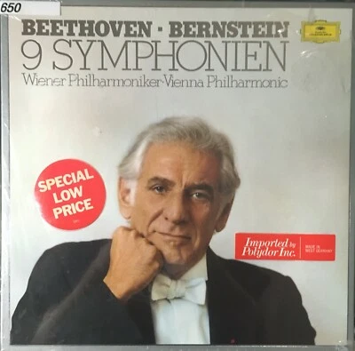RARE - NIB & SEALED - West Germany - Beethoven 9 Symphonien - Bernstein - Vienna - Image 1 of 2