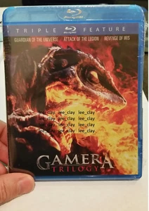 Gamera Trilogy 1 2 3 BLURAY NEW VS GAOS Legion Iris Guardian of the Universe NEW - Picture 1 of 3