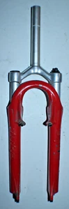Rock Shox Duke XC MTB Fork 26" 11/8" Threadless 195mm Disc Canti Red USA Shipper - Picture 1 of 17