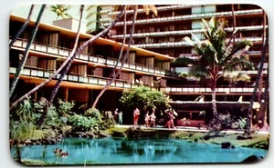 Hawaiian Village Hotel Postcard Honolulu Oahu Hawaii HI UNP - Picture 1 of 2