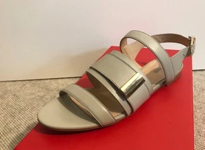 Sandalias Hugo Boss tiras gris claro talla 37,5 - Imagen 1 de 5