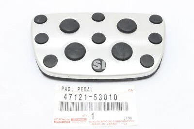 Lexus IS250 IS350 MR2 Celica Camry OEM Sport Aluminum Brake Pedal 47121-53010 - Image 1 of 2