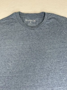 Hurley Men's T Shirt Medium Light Blue Short Sleeve M - Picture 1 of 7