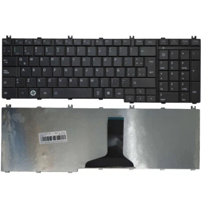 Teclado espanhol/latino para Toshiba Satellite C650 C650D C655 C655D C670 C670D - Imagem 1 de 4