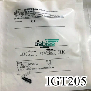IFM IGT205 1X Brand New IGT205 Proximity Switch Sensor IGT205 Fast Delivery - Picture 1 of 3