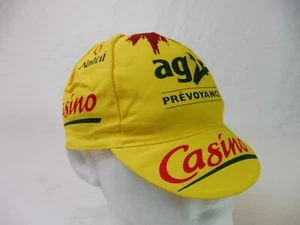 AG2R Casino Prevoyance Gorra de Algodón para Ciclismo - Gorra de Bicicleta L'eroica - Imagen 1 de 4