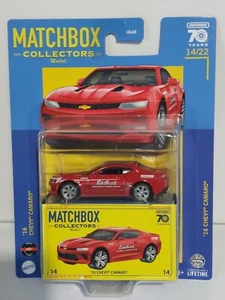 Matchbox Collectors .2016 Chevrolet Camaro New IN Box - Picture 1 of 1