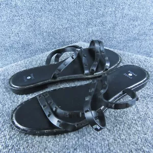 Shade & Shore Scivolo Donna Traci Jelly Nero Sintetico Tg 11M Usato Delicatamente 2025 - Foto 1 di 5
