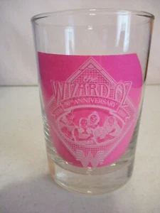 Vaso de vidrio Wizard of Oz 50 aniversario-4 1/2"" de alto-1989-mostrado Whataburger - Imagen 1 de 4
