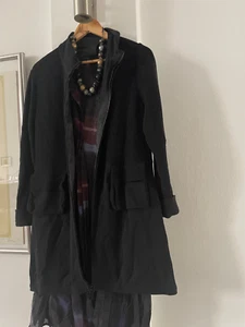 Annette Görtz black cardigan cardigan Lucy 55% virgin wool size M/L - Picture 1 of 9