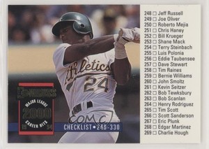 1994 Donruss Rickey Henderson #290 HOF