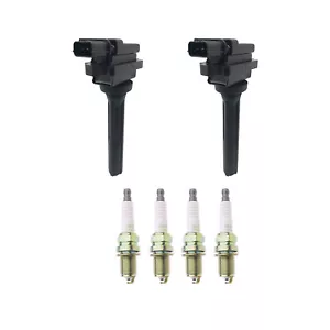 Hitachi 4 Ignition Coil & 4 NGK Nickel Spark Plugs Kit For Sidekick 1.6 1.8 L4 - Picture 1 of 1