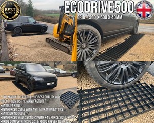 GRAVEL DRIVE GRID GRAVEL PARKING DRIVEWAY PARKING PLASTIC PAVING GRAVEL GRASS