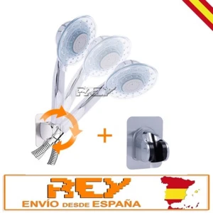 Soporte Alcachofa Ducha Adhesivo + Cabeza Alcachofa Ducha LED 6 Colores h117+h11 - Imagen 1 de 8