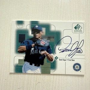 1999 Upper Deck SP Signature Edition #DSE David Segui On Card Auto - Picture 1 of 2