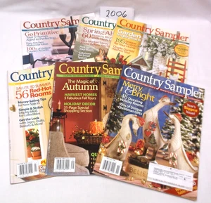 Country Sampler 2006 Zeitschriften ganzes Jahr 6 Ausgaben - Bild 1 von 2