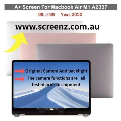 A +Macbook Air 13" A2337 M1 2020 Full Assembly LCD Screen Replacement - image 1 of 2
