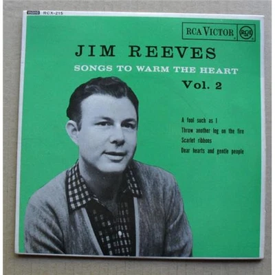 JIM REEVES SONGS TO WARM THE HEART VOL. 2 EP 1959 (NICE CLEAN COPY) UK - Image 1 of 3