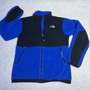 THE NORTH FACE Jacket Boys XL 18 Denali Polartec Fleece Full Zip Black - Picture 1 of 13
