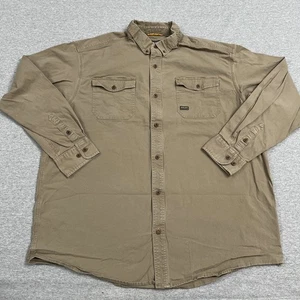 Camisa Ariat Rebar XXL beige tostado ropa de trabajo - Imagen 1 de 6