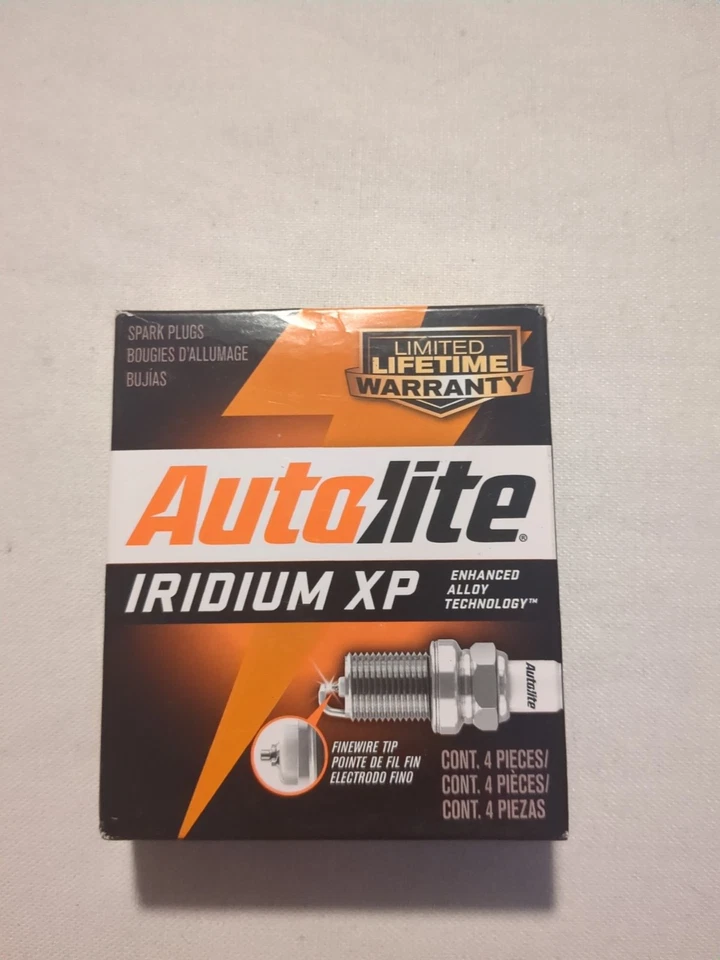 Pacote com 4 velas de ignição AUTOLITE IRIDIUM XP5684 NOVAS - Imagem 1 de 2