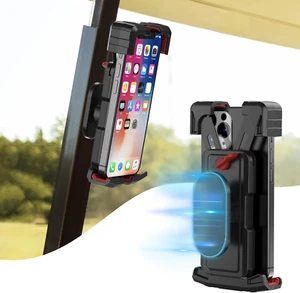 Magnetic Phone Holder for Golf Cart, Phone Holder for Iphone/Samsung Phones/Goog - Picture 1 of 12