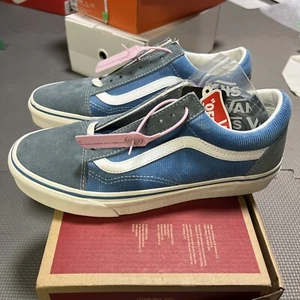 Größe 7 - Vans J.Crew x Old Skool Cord - blau - Bild 1 von 6