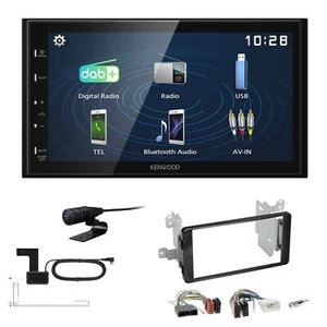 Kenwood 2DIN DAB+ Autoradio für Mitsubishi Outlander III ab 2012 piano - Bild 1 von 5
