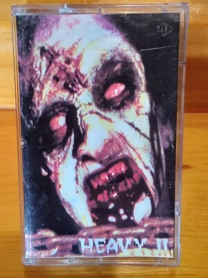 SECOND TO NONE- "HEAVY II" CASSETTE TAPE JAPAN UNDERGROUND DEATH METAL MINT TAPE - Image 1 of 4