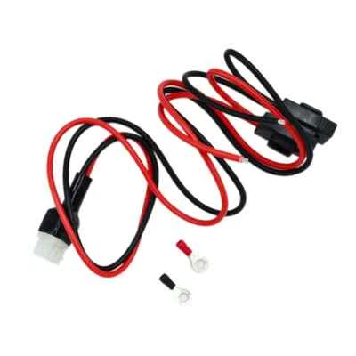 1 m cavo di alimentazione DC 12 AWG per Yaesu FT857D 897D ICOM IC706 Alinco DX77 KENWOOD TS50 - Immagine 1 di 4